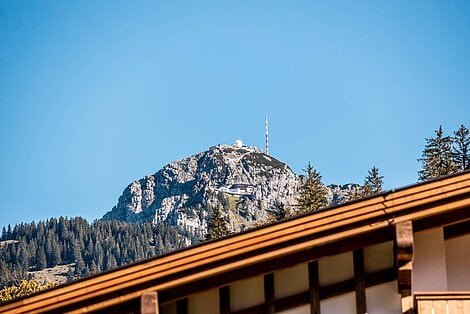 Ausblick auf den Wendelstein