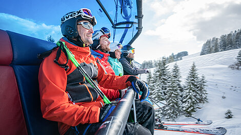 Ausblick aus dem Lift vom Sudelfeld