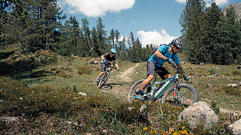 Biken mit ganz viel Spaß an der Natur